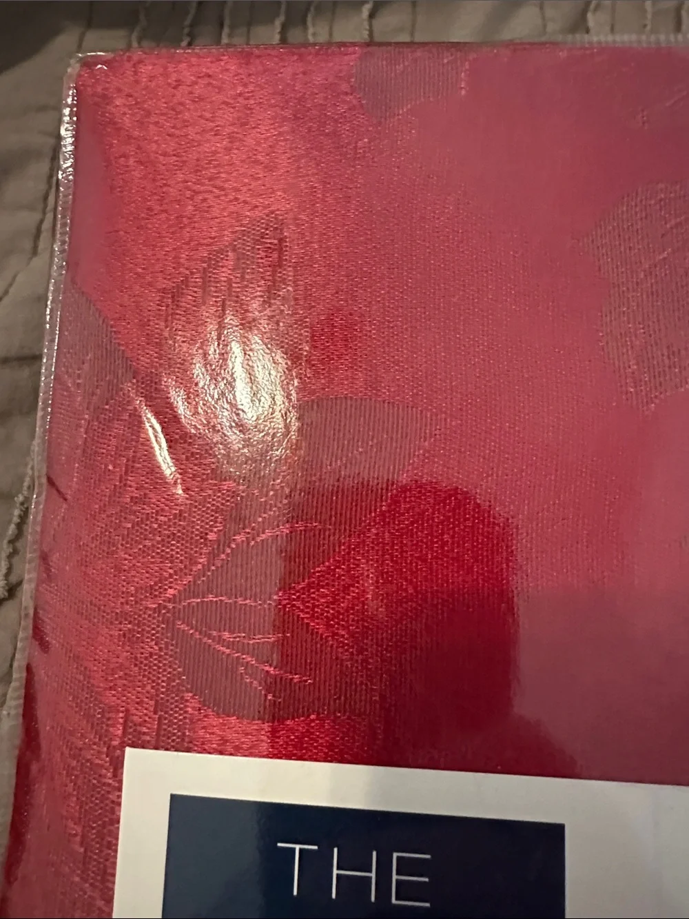The Big One Red Dining Tablecloth - Solid Festive Cover